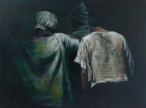 The Conflict van Patrick Vertenten, Schilderij te koop op Singulart