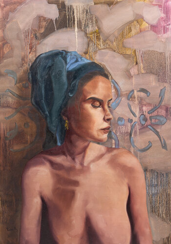 Silent Gaze von Kateryna Panko, Malerei kaufen auf Singulart