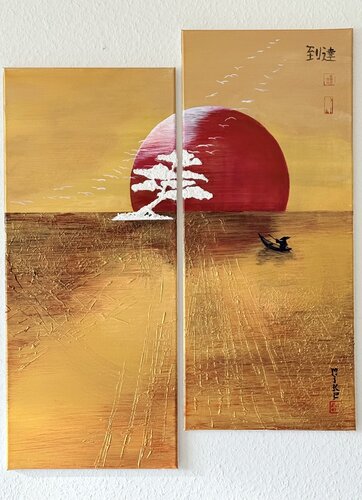 Das Ziel erreichen de Mike Eckert, Pintura a la venta en Singulart