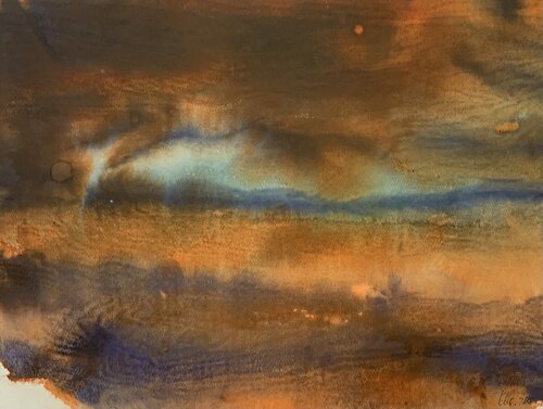 Wolken und Meer di Siegfried Krön, Pittura in vendita su Singulart
