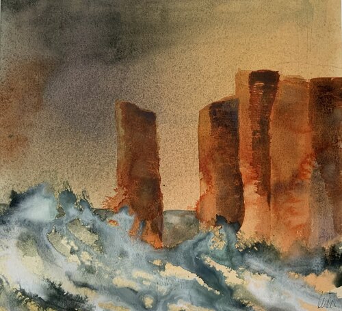 Hochsseinsel di Siegfried Krön, Pittura in vendita su Singulart