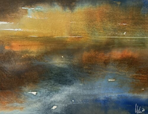 Wattenmeer di Siegfried Krön, Pittura in vendita su Singulart