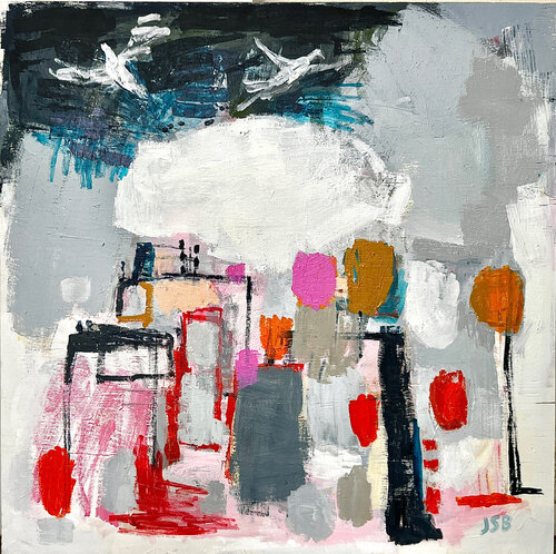 Two birds, ten flowers and one city Jenny Svenberg