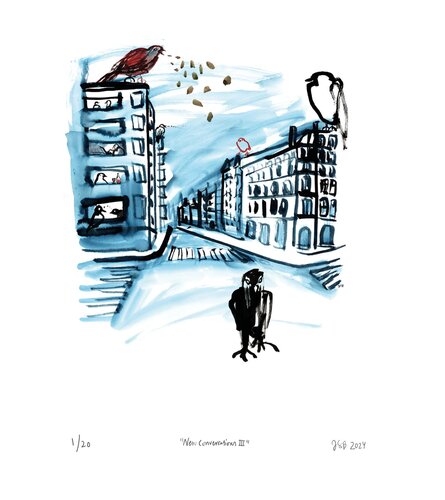 ”New Conversations III” von Jenny Svenberg, Druck kaufen auf Singulart