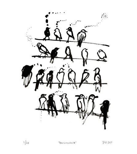 ”New Conversations IV” von Jenny Svenberg, Druck kaufen auf Singulart