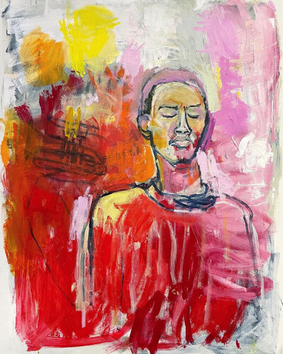 Don Cherry van Jenny Svenberg, Schilderij te koop op Singulart