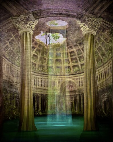 'Secret Shelter' by José Loeve, 회화 for Sale on Singulart