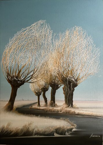 Winter- four seasons series by José Loeve, 인쇄 for Sale on Singulart