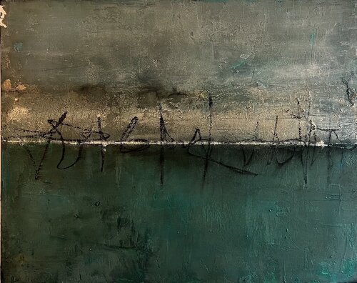 Pure echo of hope de Alexandra Howarde, Pintura a la venta en Singulart