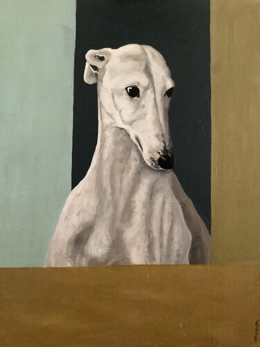 Out of the blocks van Sharon Champion, Schilderij te koop op Singulart