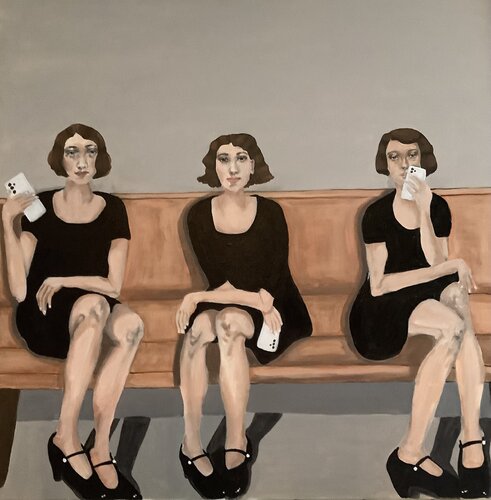 Three different answers van Sharon Champion, Schilderij te koop op Singulart