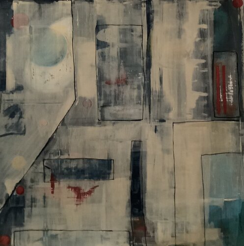 The winter garden van Sharon Champion, Schilderij te koop op Singulart