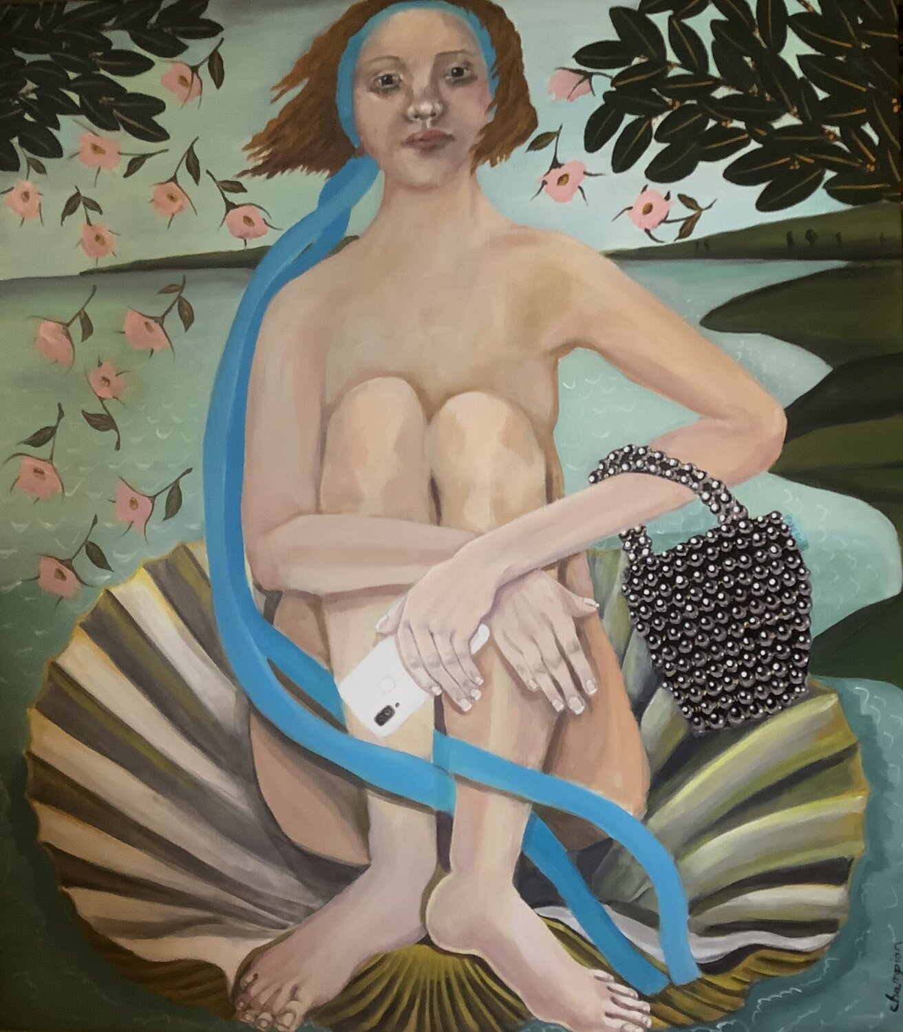 Re-birth of My Venus Sharon Champion Originalgemälde zu verkaufen