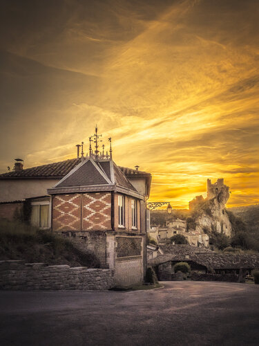 La Fortesse de Penne - 03 van PATRICIA BALITRAND, Fotografie te koop op Singulart
