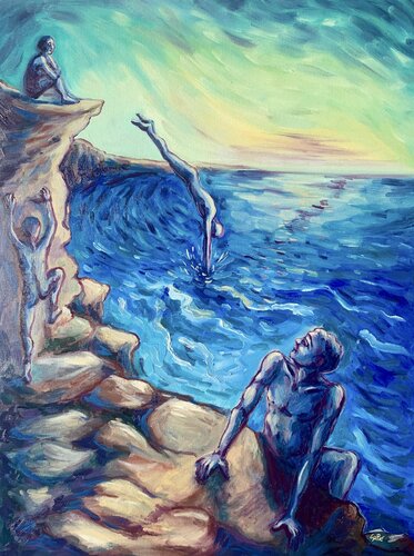 Il ciclo vitale by Gabriele Pietrantuono, Painting for Sale on Singulart