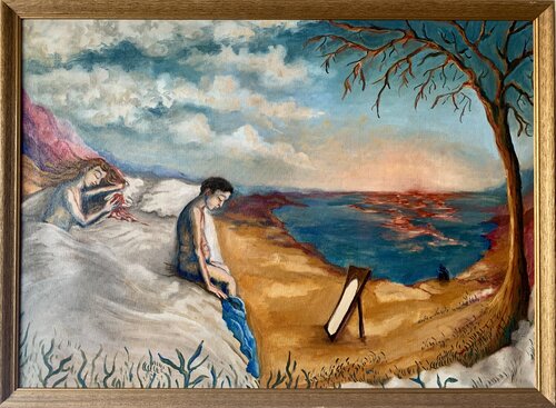 Il pezzo mancante by Gabriele Pietrantuono, Painting for Sale on Singulart