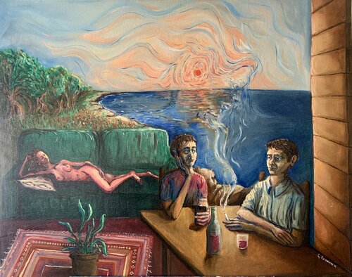 Paesaggi introspettivi fioriscono by Gabriele Pietrantuono, Painting for Sale on Singulart