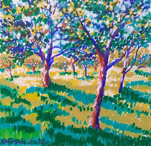 English orchard von Maja Grecic, Zeichnungen kaufen auf Singulart