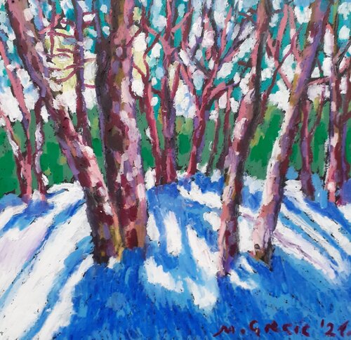 Winter von Maja Grecic, Zeichnungen kaufen auf Singulart