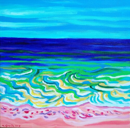 Bermuda dream by Maja Grecic, 회화 for Sale on Singulart