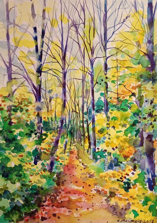 Forest path IV Maja Grecic