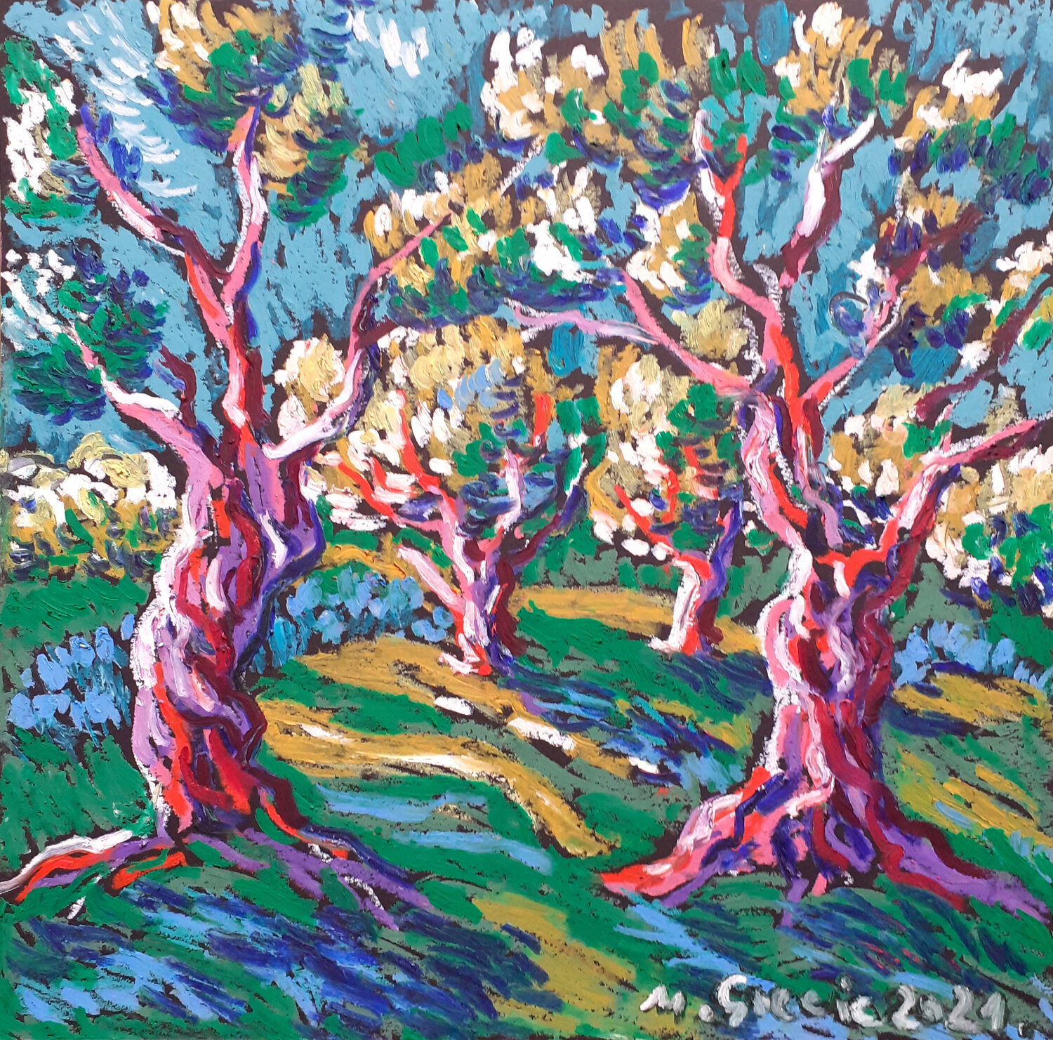 Olive grove No 33 Maja Grecic