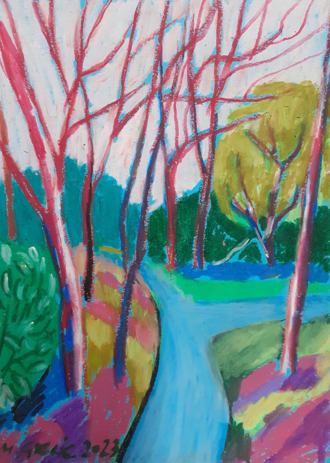 Trees in a park Maja Grecic