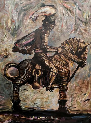Sir Percival by Gia Bugadze, 회화 for Sale on Singulart
