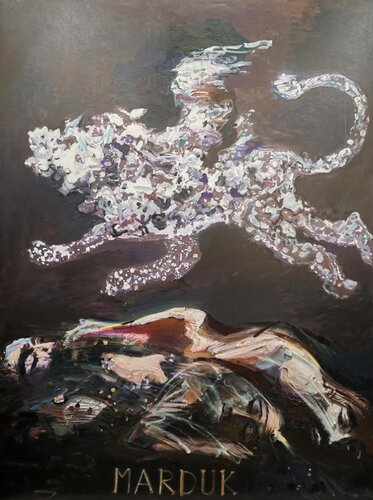 Marduk by Gia Bugadze, 회화 for Sale on Singulart