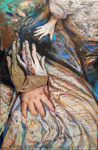 The First Touch by Gia Bugadze, 회화 for Sale on Singulart