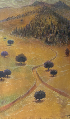 Field by Gia Bugadze, 회화 for Sale on Singulart