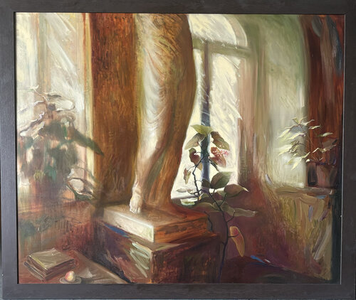 Aphrodite by the Window by Gia Bugadze, 회화 for Sale on Singulart