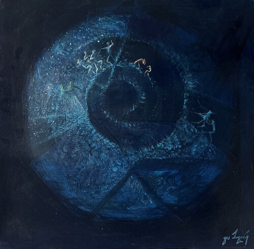 Orbit by Gia Bugadze, Painting for Sale on Singulart