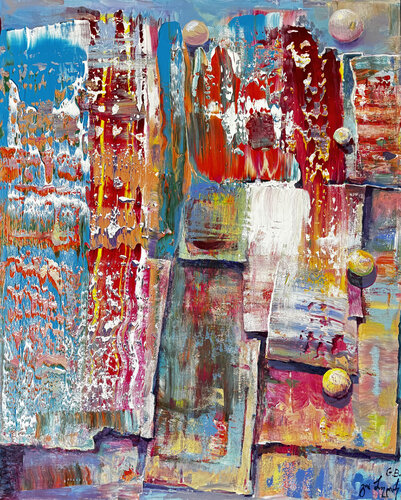 The Energy of Colour – I par Gia Bugadze, Peinture en vente sur Singulart