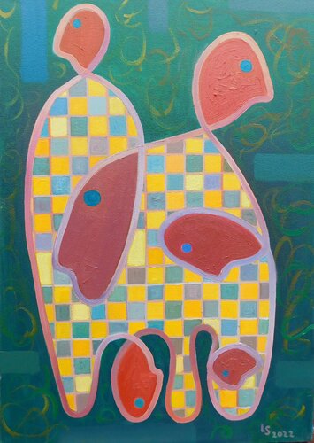 Shared Beggings de Luana Stebule, Pintura a la venta en Singulart