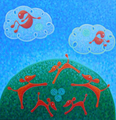 The Ritual de Luana Stebule, Pintura a la venta en Singulart