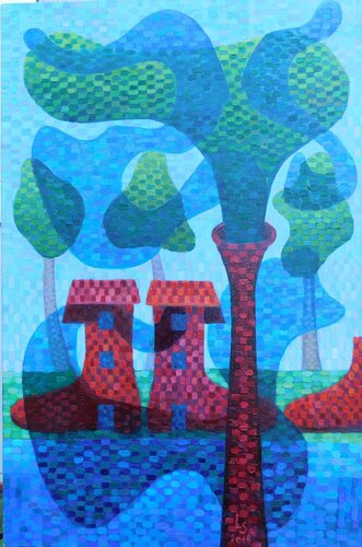 "Property Footsteps" de Luana Stebule, Pintura a la venta en Singulart
