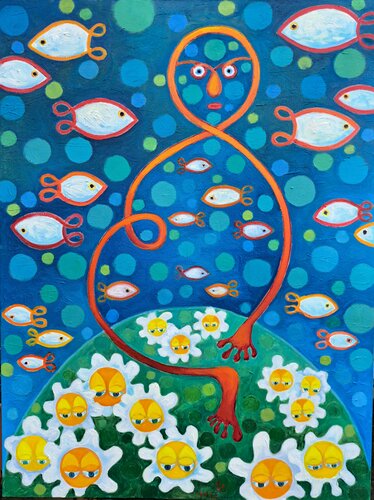 Safeguard of the spring de Luana Stebule, Pintura a la venta en Singulart