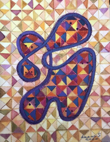 Transformation from the toy by Luana Stebule, 회화 for Sale on Singulart