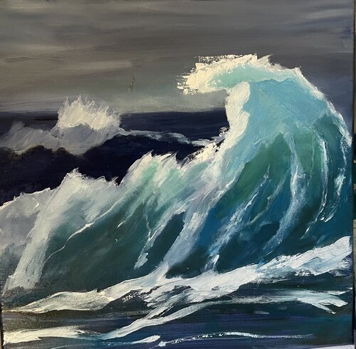 Vague Scélérate van Daniele Badet, Schilderij te koop op Singulart