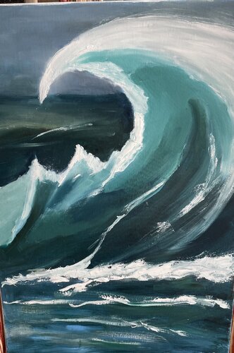 Les Dents de la Mer van Daniele Badet, Schilderij te koop op Singulart