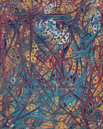 Unter Wasser by Hüseyin Cahit Karadana, Painting for Sale on Singulart