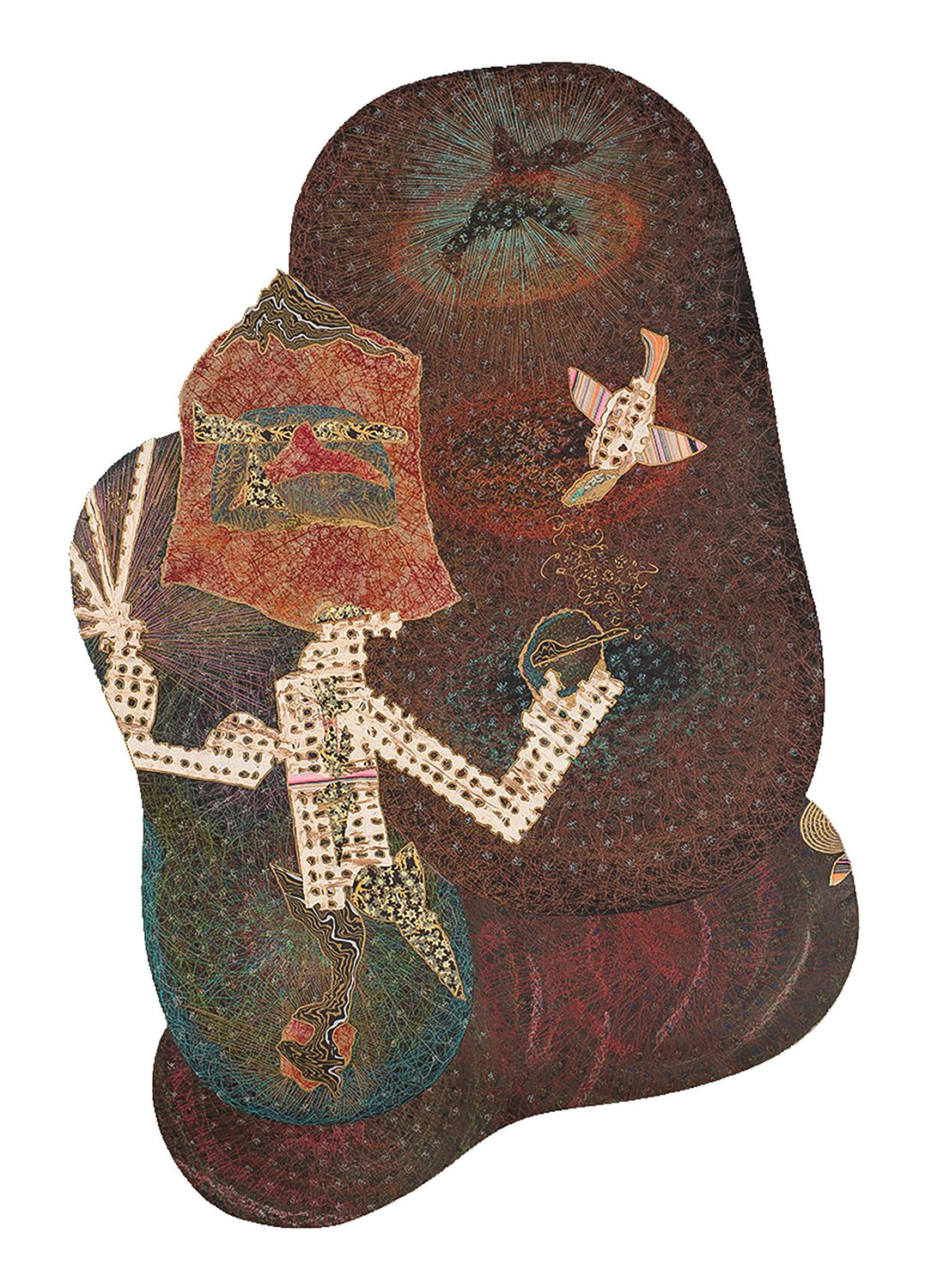 KENNY'S KACHINA AND THE HOLY GHOST Rosalinda kolb Zeichnungen zu verkaufen