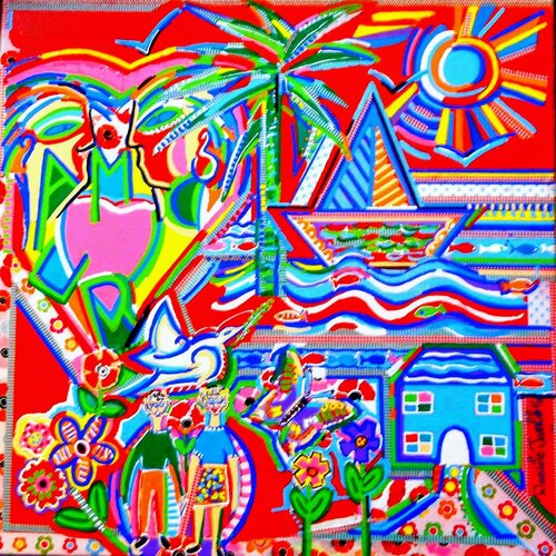 L'Invitation au voyage de Daniele Jasselin, Pintura a la venta en Singulart