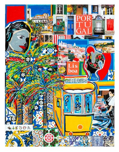 Lisboa de Daniele Jasselin, Pintura a la venta en Singulart