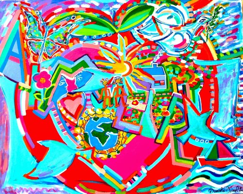 Aimer de Daniele Jasselin, Pintura a la venta en Singulart