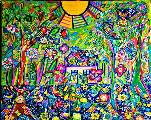 Spring is coming de Daniele Jasselin, Pintura a la venta en Singulart