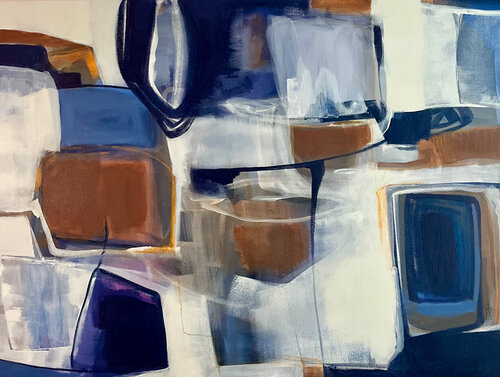 Precious stones de Monica Diaz, Pintura a la venta en Singulart