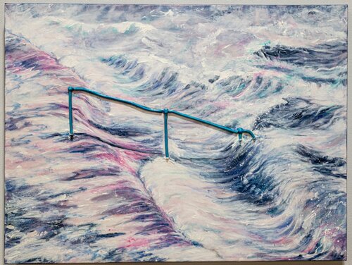 The Railing van Anita Eastwood, Schilderij te koop op Singulart