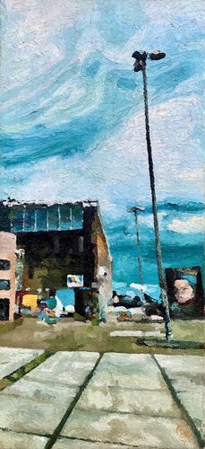 The Urban Pulse von Gigi Miahs, Malerei kaufen auf Singulart